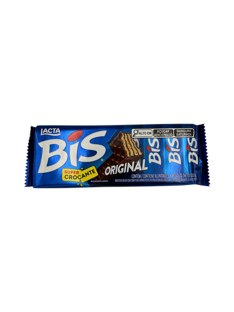 Lacta - Bis Chocolate Wafers - 100g Front