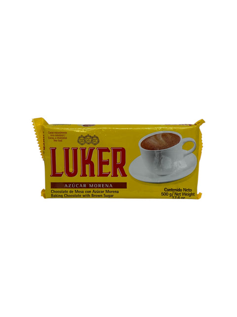Luker Brown Sugar Chocolate - 500g Front