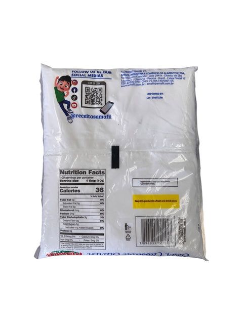 Matuto Polvilho Azedo (Sour Cassava Starch) - 1kg Back