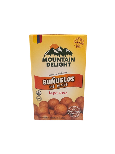 Mountain Delight Bunuelos de Maiz (Beignets) - 340 g Front