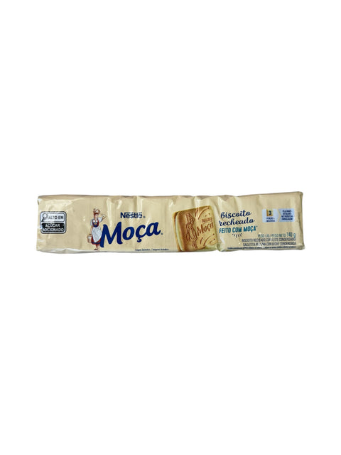 Nestle Moca Biscoito Cookies - 140g Front