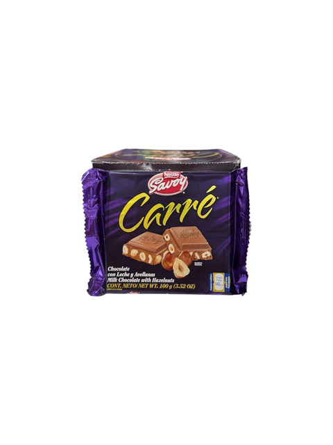 Nestle Savoy Carre Chocolate - 3.5oz Front