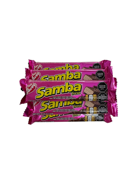 Nestle Savoy Samba - 6 units (1.1 oz each) Front