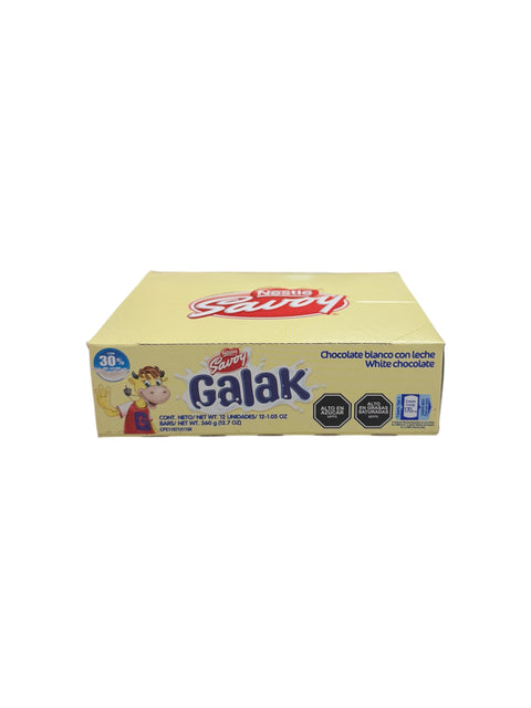 Nestle Savoy White Chocolate - 12 units (360g) Front