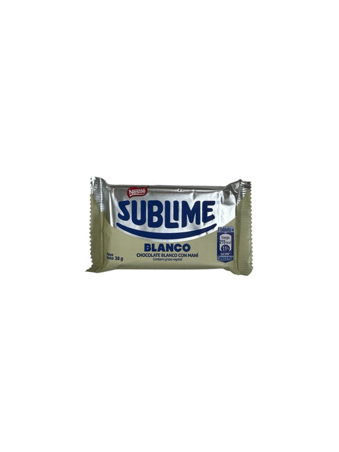 Nestle Sublime Blanco - 38g Front