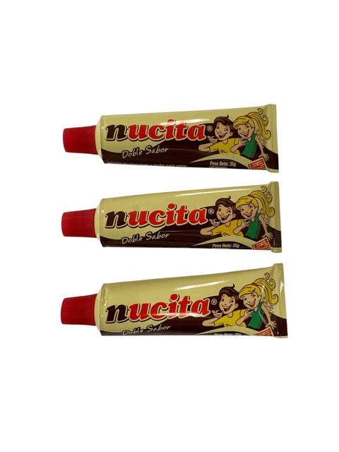 Nucita frontNucita Chocolate Hazelnut Spread - 3 units (35g each) Front