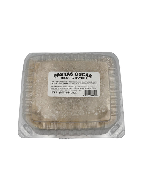 Pastas Oscar Ricotta Ravioli Front