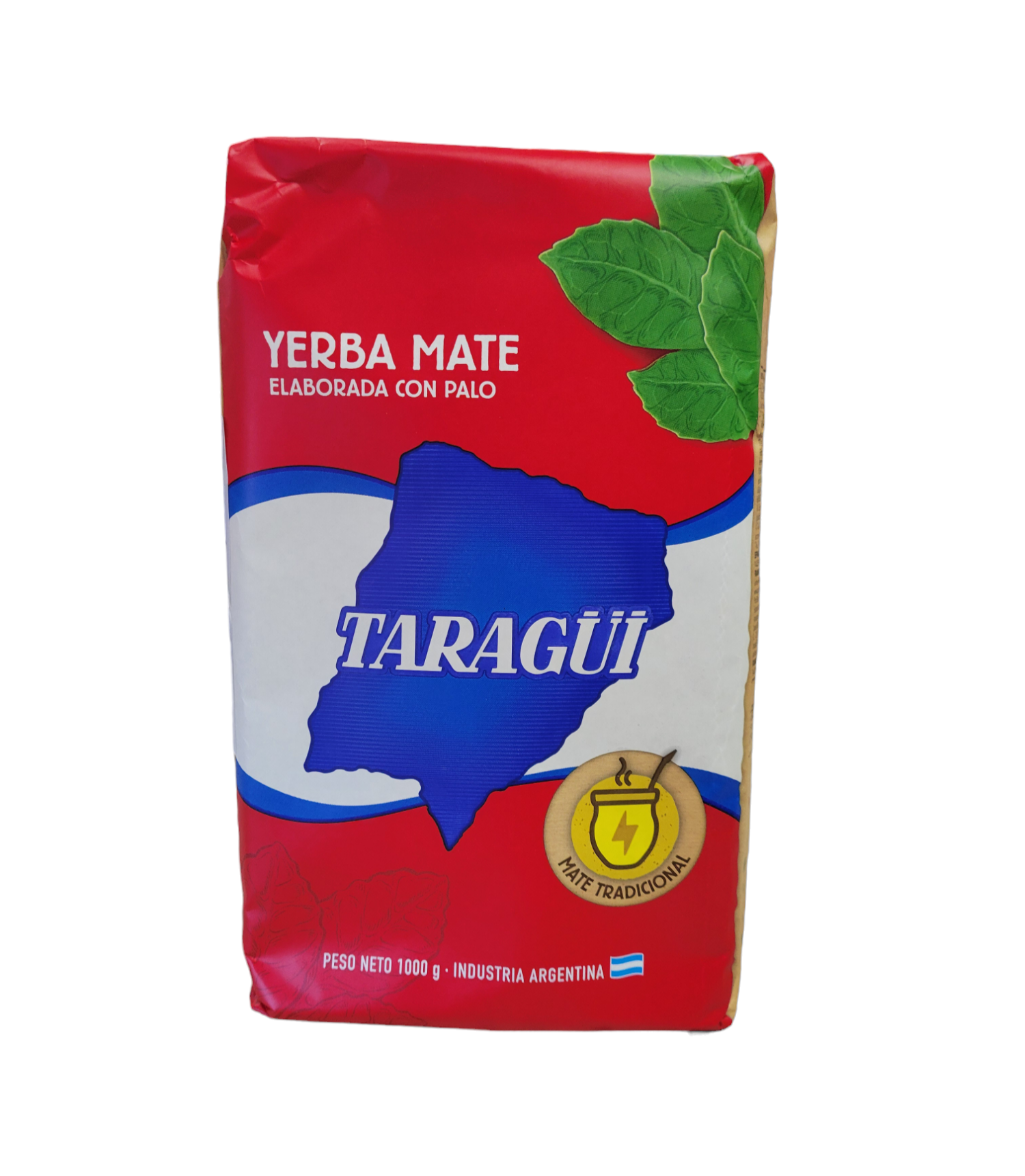 Yerba Mate (Hierba Mate) con palo Taragüi Original 1 kg. 3 (tres
