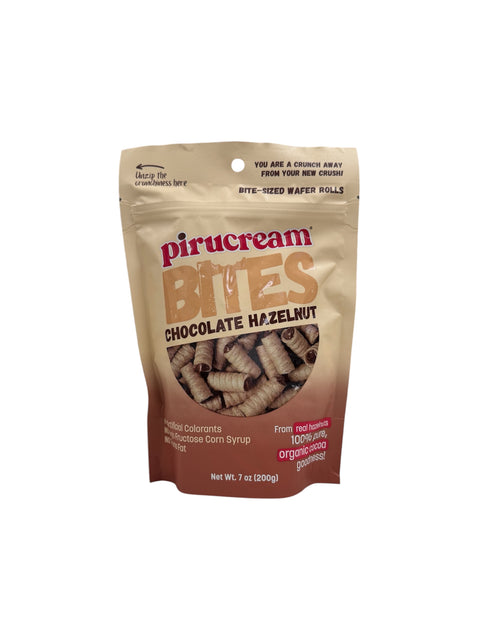 Pirucream Chocolate Hazelnut Bites - 200g Front