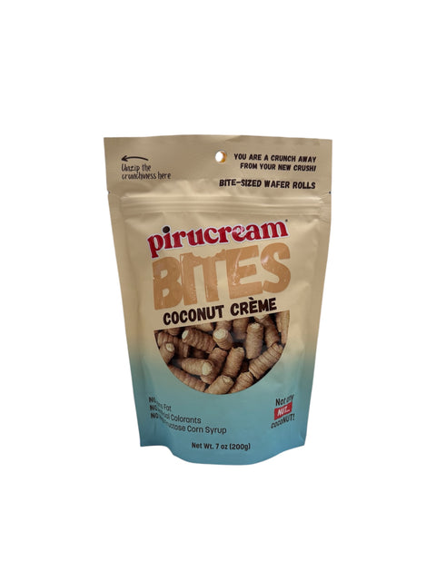 Pirucream Coconut Creme Bites - 200g Front