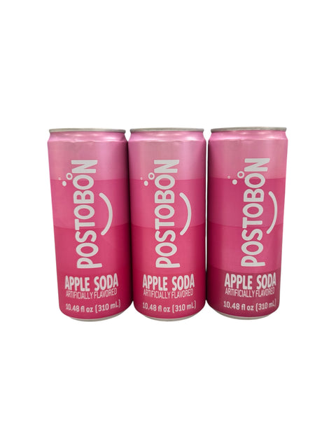 Postobon Apple Soda - 6pk (310ml each) Front