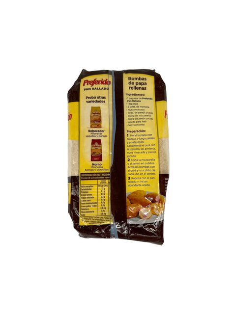 Preferido Pan Rallado (back image)