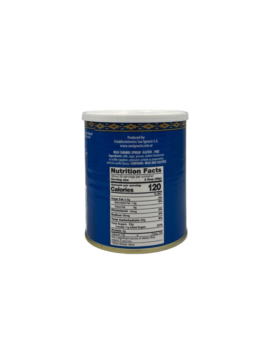 San Ignacio Dulce de Leche 35.3oz (back image)