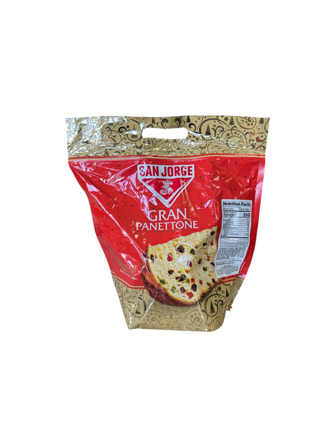 San Jorge Paneton Pasas y Fruta - 900g Back