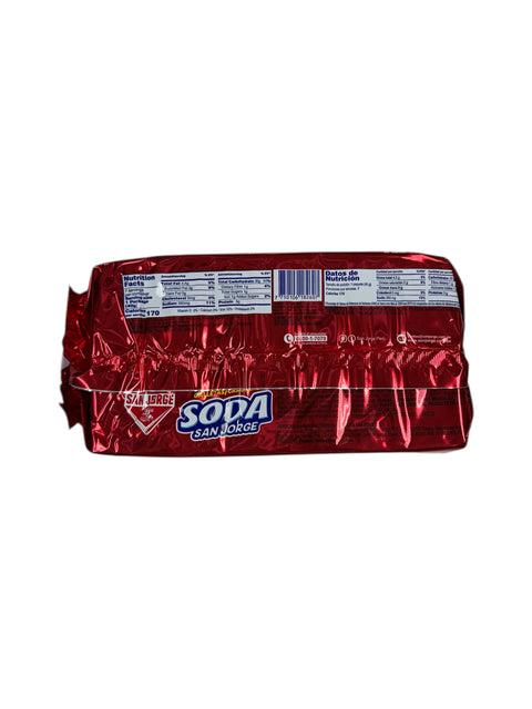 San Jorge Soda Crackers- 120g Back