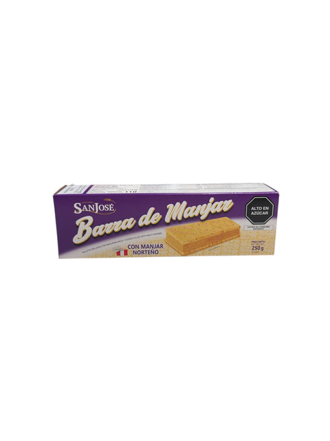 Box of San Jose Barra de Manjar - front of box