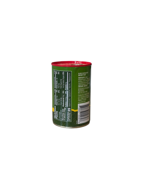 Serpis Green Olives Stuffed with Anchovies - 10.5oz Back