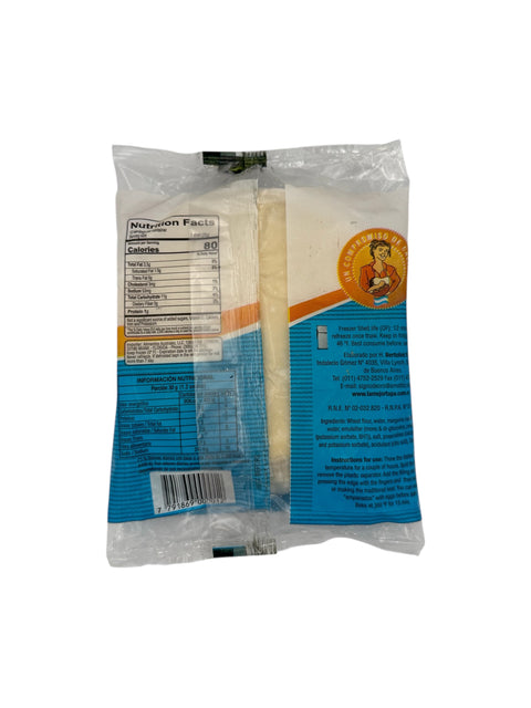 Signo de Oro Hojaldre Puff Pastry Empanada Discs Back