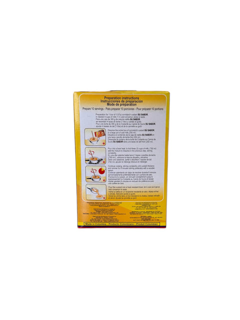 Su Sabor Three Milks Cornstarch Custard (Natilla de Tres Leches) - 300g Back
