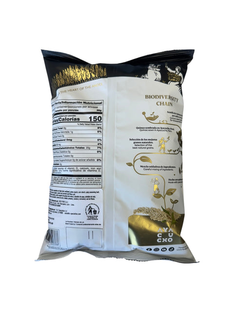 Tiyapuy Chips de Quinoa Picante - 100g Back