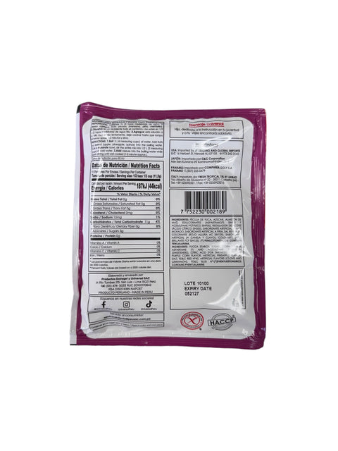 Universal Mazamorra Morada Mix - 150g Back
