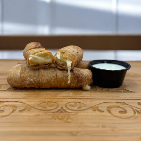 Venezuelan  Cheese Tequeno Front Close Up