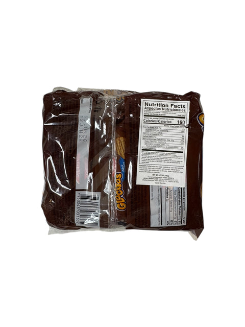 Victoria Glacitas Chocolate Cookies - 192g Back Nutri Facts