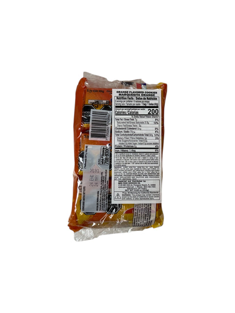 Victoria Marquesitas Naranja Cookies - 252g Back Nutri Facts