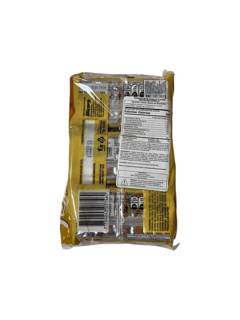 Victoria Tentacion Vanilla Cookies - 258g Back Nutri Facts