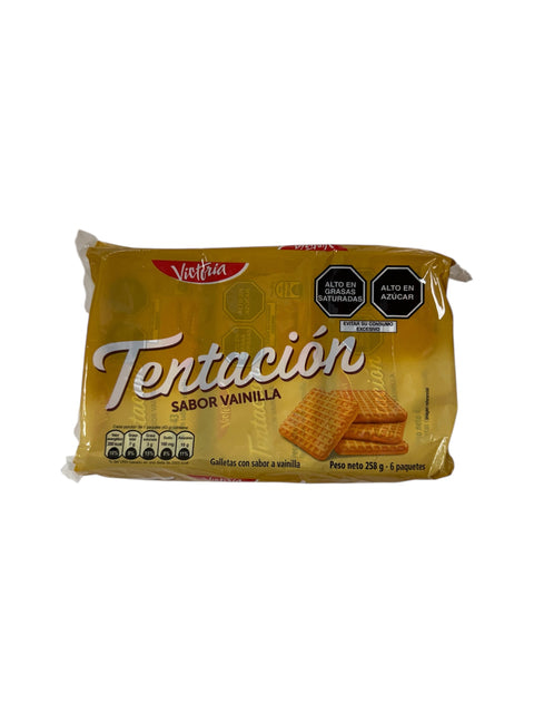 Victoria Tentacion Vanilla Cookies - 258g Front