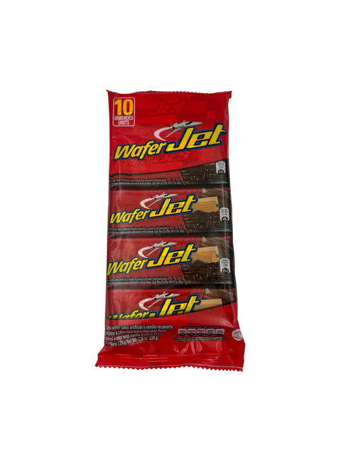 WaferJet - Chocolate Covered Wafers - 220g Front