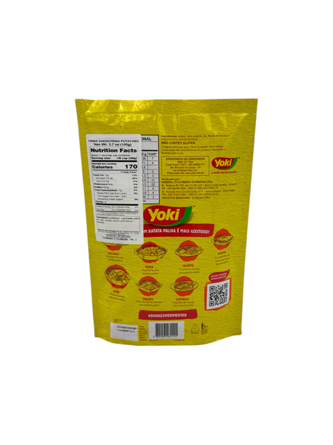 Yoki - Batata Palha Traditional - 105g Back