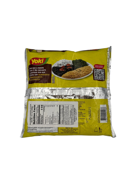 Yoki - Farofa Tradicional (Seasoned Cassava Flour) -400g Back