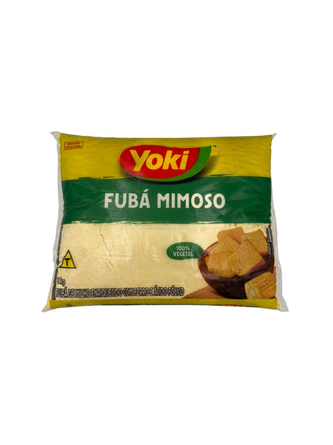 Yoki - Fuba Mimoso (Yellow Cornmeal) - 1kg Front