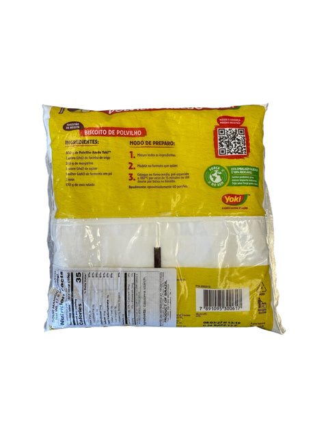 Yoki Polvilho Azedo (Sour Cassava Starch) - 500g Back