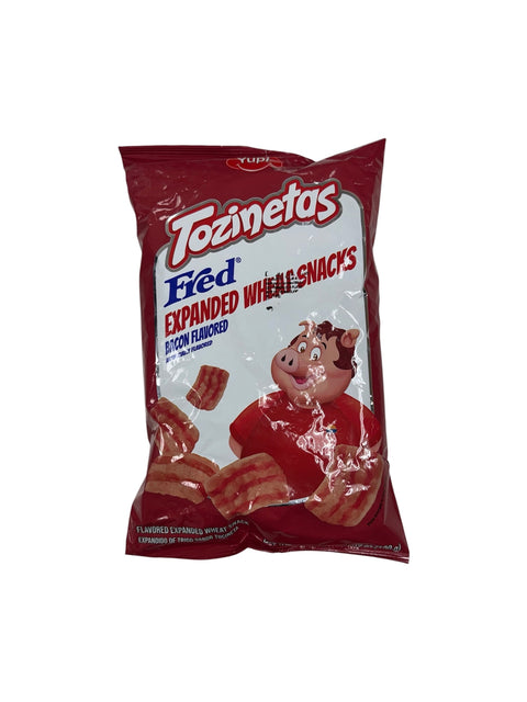Yupi Tozinetas (Bacon Flavored Wheat Snacks) - 100g front