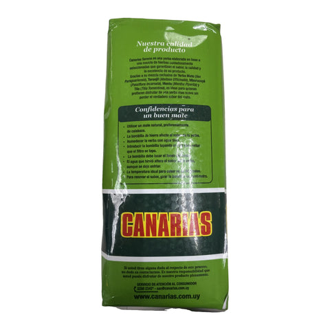 Canarias Serena yerba mate 1 kg herb blend description