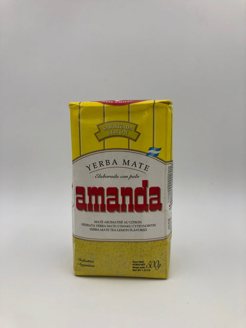 Amanda Yerba Mate Limon (front image)