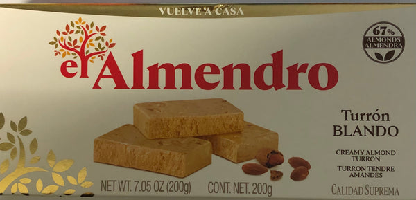 El Almendro Turron Blando (front image)