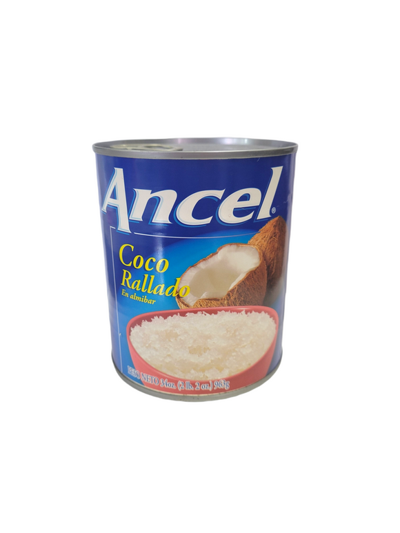 Ancel  Grated Coconut in Syrup - 34 oz